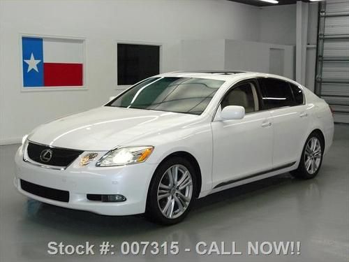 2007 lexus gs 450h hybrid sunroof nav climate seats 60k texas direct auto