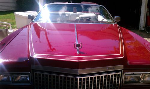 1975 cadillac eldorado convertible 2-door  loaded!