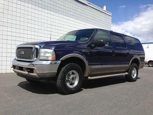 2002 ford excursion limited 4x4 - 7.3 powerstroke turbo diesel