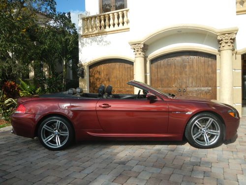 2007 bmw m6 base convertible 2-door 5.0l