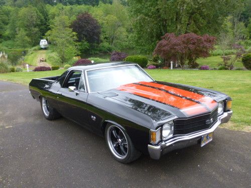 1972 el camino ss 454 - stock where it should be, enhanced where it matters