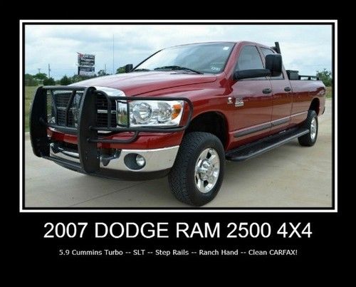 4x4 5.9 cummins diesel -- slt -- ranch hand bumper -- toolbox -- clean carfax!