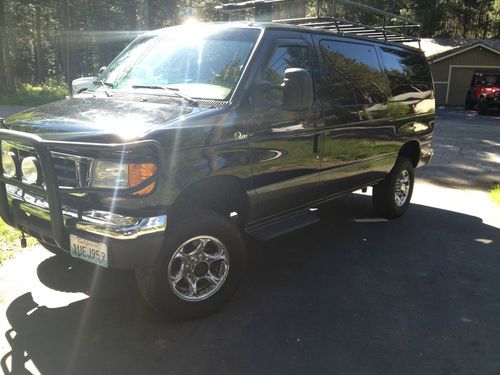 2004 ford e-350 6.0 power stroke diesel quigley chateau conversion 4x4