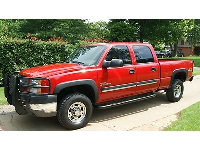 2004 chevrolet 2500hd duramax 4x4 crewcab no rust!!!