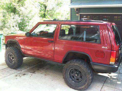 1999 jeep cherokee xj 2 door 2dr lifted stroker not tj