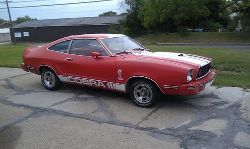 1976 ford mustang cobra ii 302 v8 4 barrel carb solid car