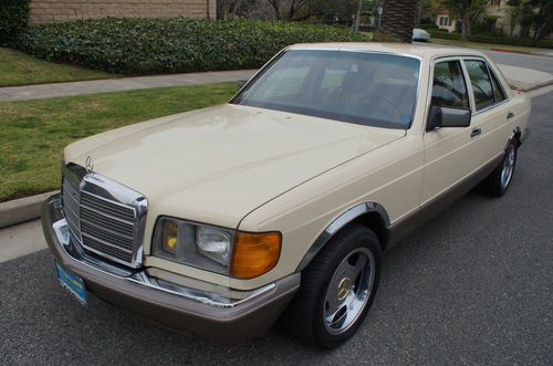 1985 300sd~orig california owner car with 123k orig miles~orig paint~stunning!