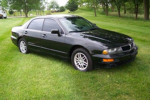 2000 mitsubishi diamante ls sedan 4-door 3.5l--high miles--low price-no reserve!