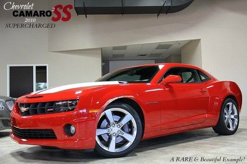 2010 chevrolet camaro 2ss supercharged 600hp victory red 6speed pristine 18k mls