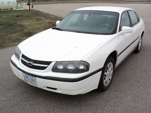 2001 chevrolet impala base sedan 4-door 3.4l