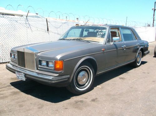 1984 rolls royce silver spur, no reserve