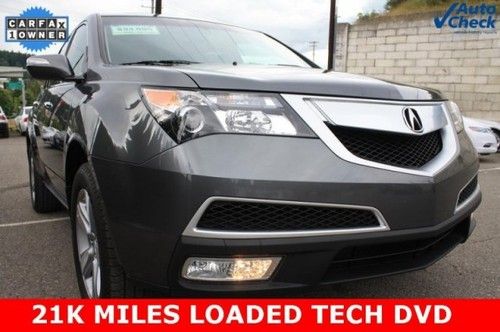 2011 acura mdx tech package and entertainment 21k miles