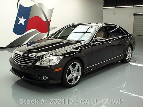 2008 mercedes-benz s550 designo p3 amg sport nav 35k mi texas direct auto