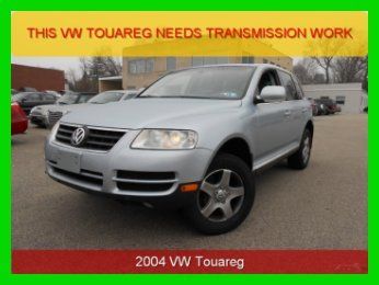 2004 vw touareg 1 owner clean carfax no reserve auction needs transmission work