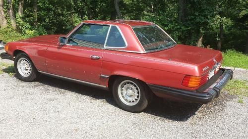 Mercedez-benz sl class 450 sl convertible us production