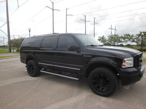 2005 ford excursion, new tires and rims, diesel
