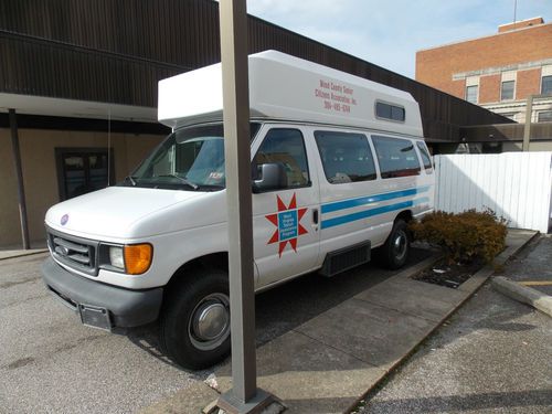 2004 ford e350 wheelchair van high top conversion nice