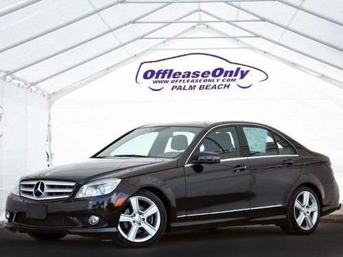 Awd moonroof 4matic cd player factory warranty all power off lease only