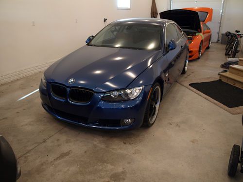 2007 bmw 6spd 335i coupe twin turbo w/rims, exhaust, tune and intake - garaged