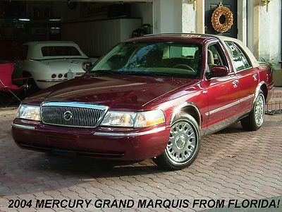 2004 mercury grand marquis special park lane edition from florida! like new!