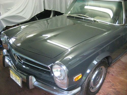 1969 mercedes 280sl both tops low mileage original very nice