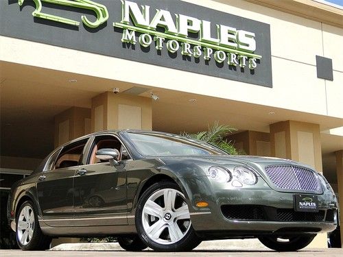 2006 bentley continental flying spur, heated and cooled seats, sunroof, navigati