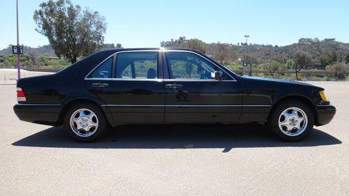 1997 mercedes-benz s320 lwb sedan 4-door 3.2l showroom condition- none nicer