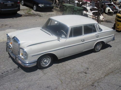 1964 w111 mercedes benz 220 seb fuel injected california fintail heckflosse ac