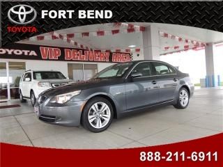 2010 bmw 5-series 4dr 528i rwd abs alloy wheels leather moonroof bluetooth