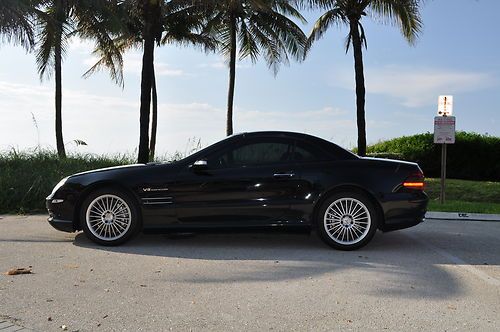 2006 mercedes benz sl55amg,blk/gray,clean carfax,non smoker,loaded ,very clean!!