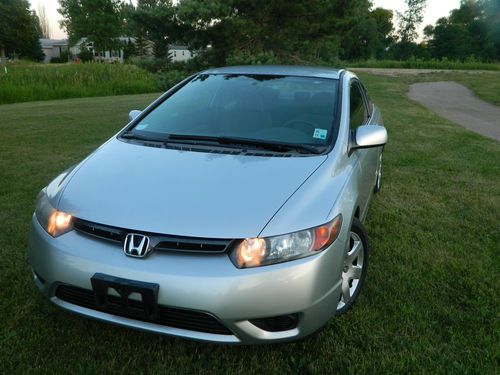 2007 honda civic lx coupe 2-door 1.8l fantastic sport car