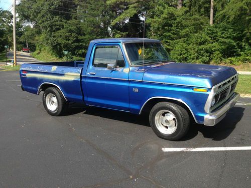 1976 ford f100 short bed 302 4 barrel automatic *drive it anywhere* no reserve!