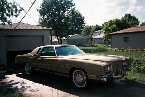 1971 cadillac eldorado base soft top 2-door 8.2l (500 cc)