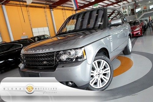12 range rover hse luxury 4wd 1-own 31k hk nav cam keyless comfort roof rear-ac