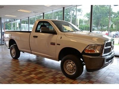 4x4 4wd regular cab white work truck 2500 low miles low price tow pkg we finance
