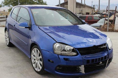 2008 volkswagen r32 damaged salvage runs! low miles perfect color export welcome