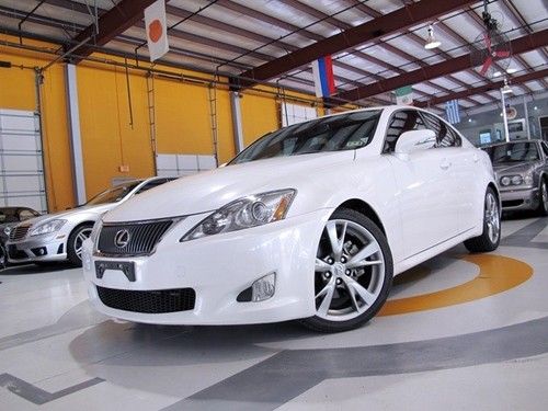 10 lexus is250 auto paddles navigation cdc heated-ac-sts roof alloys keyless cam