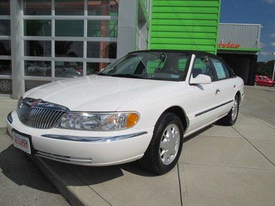 Lincoln sedan only 50,947 miles one owner luxury canvas top sunroof loaded