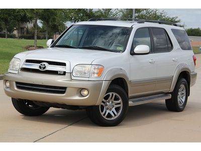 2005 toyota sequoia limited,air ride,captain seats,navigation