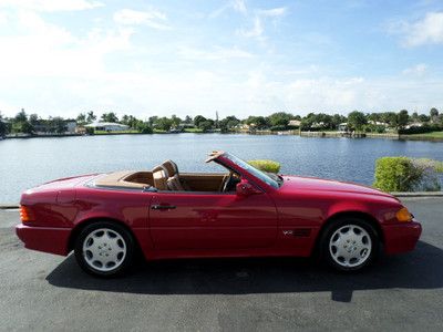 Sl600 convertible 6.0l,fl one owner,garaged, low miles, smoke free,hard top also