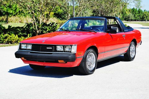 Simply stunning very rare 1980 toyota celica sun chaser convertible auto a/c,p.s