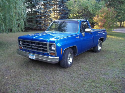 1978 chevy custom c10 short box truck