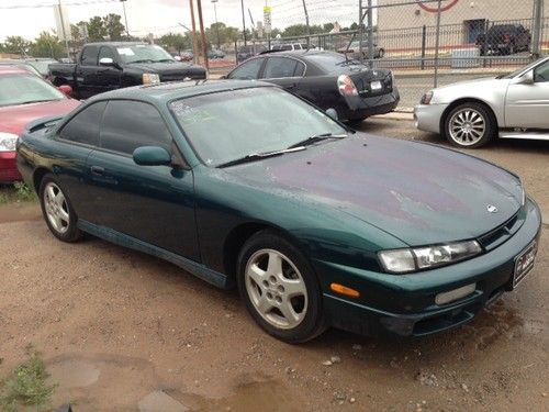 1997 nissan 240sx se coupe 2-door 2.4l trade in no reserve must sell