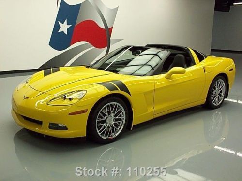 2007 chevy corvette 2lt z51 paddle shift chrome wheels! texas direct auto
