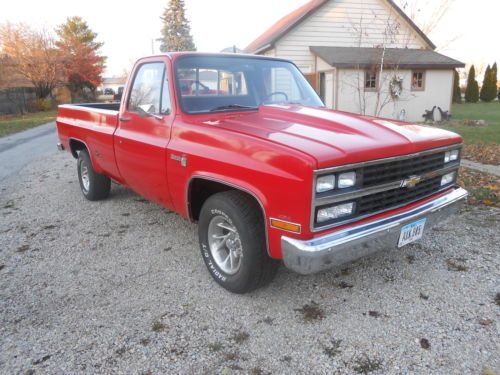 80 1980 chevy 1/2 ton 2wd truck pickup with 454 bbc, nice!!!