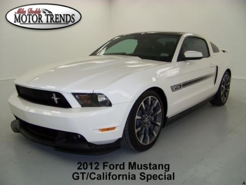 Gt california special glass roof 2012 ford mustang leather heated seats sync 13k