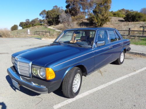 1985 mercedes benz 300d turbo diesel - low mileage original - no reserve