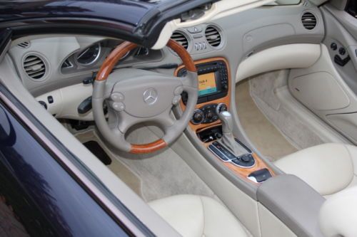 Mercedes benz sl500 metalic blue, panoramic roof , 65,100 miles