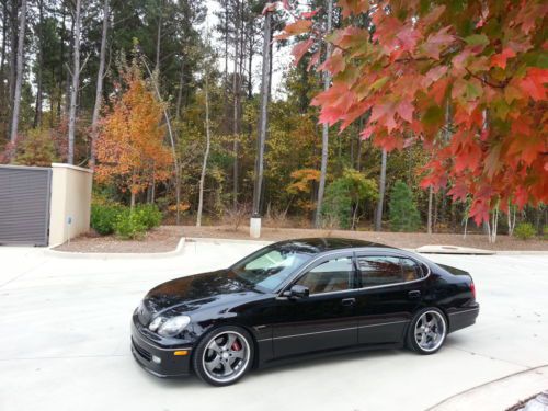 Find Used 2003 Lexus Gs 300 Sport Design Black Onyx Saddle