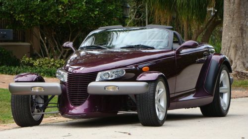 1997 plymouth prowler   25k miles like new.florida car selling with no reserve